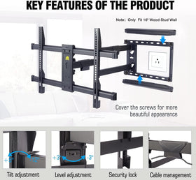 FORGING MOUNT heavy-duty steel design supports up to 100 pounds