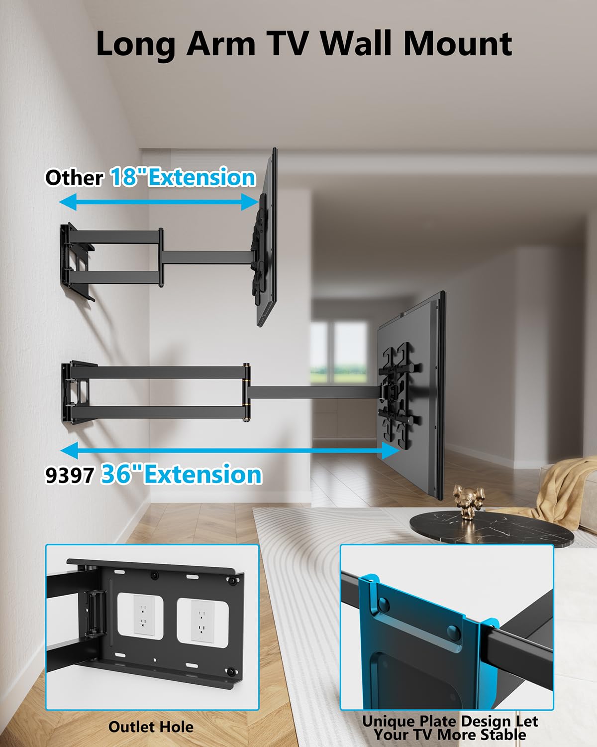 FORGING MOUNT Adjustable height helps center alignment