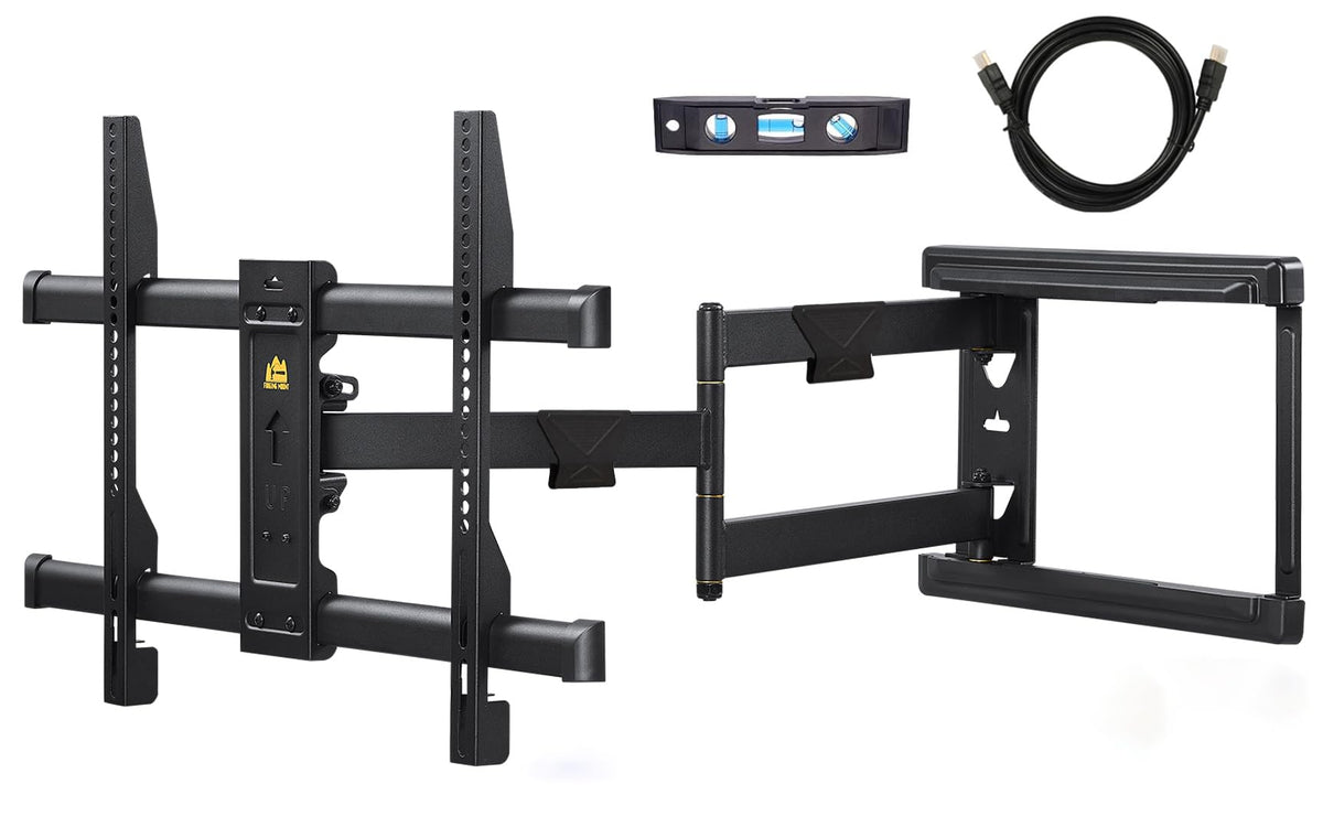 FORGING MOUNT long-arm TV mount with 30-inch extension offering flexible viewing angles