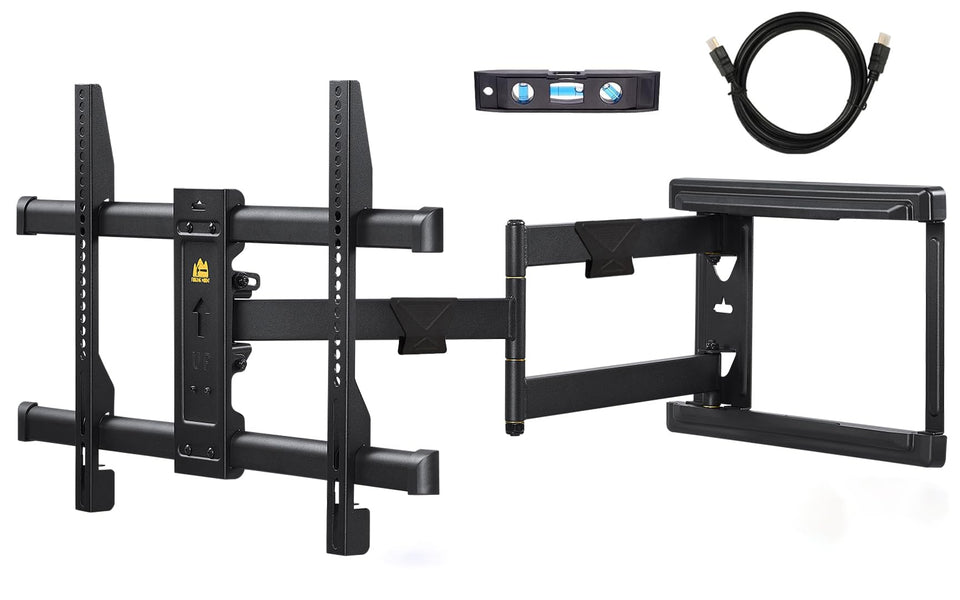 FORGING MOUNT long-arm TV mount with 30-inch extension offering flexible viewing angles