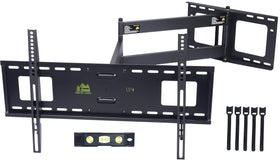 FORGING MOUNT long-extension TV mount offers flexible viewing with full motion.