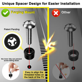 FORGING MOUNT outdoor-ready corner mount suitable for patios and living areas.