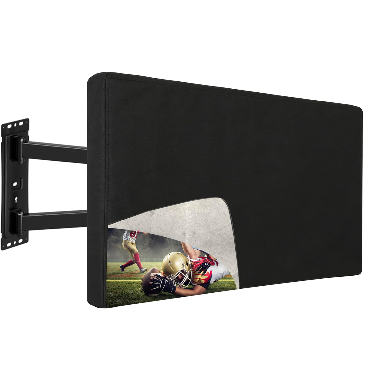FORGING MOUNT Outdoor TV Cover focuses on 78W x 46H fit protecting an 80–85 inch screen