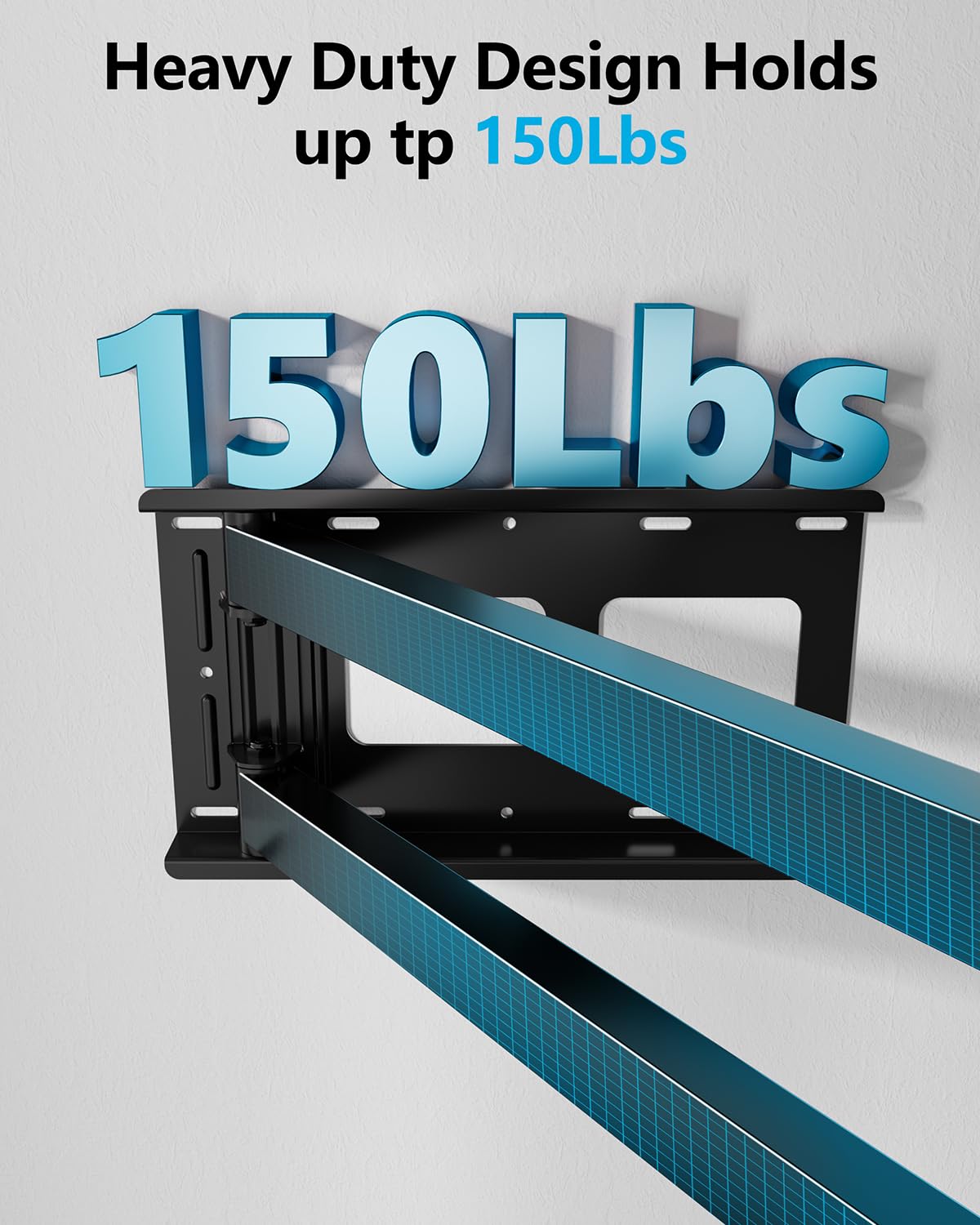 FORGING MOUNT VESA 600x400 compatible for diverse TVs