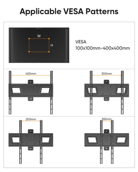 FORGING MOUNT heavy-duty 88-lb support ensures reliable display.