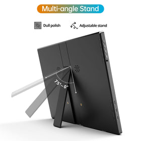 ForHelp monitor built-in-stand offers quick setup on any desk.