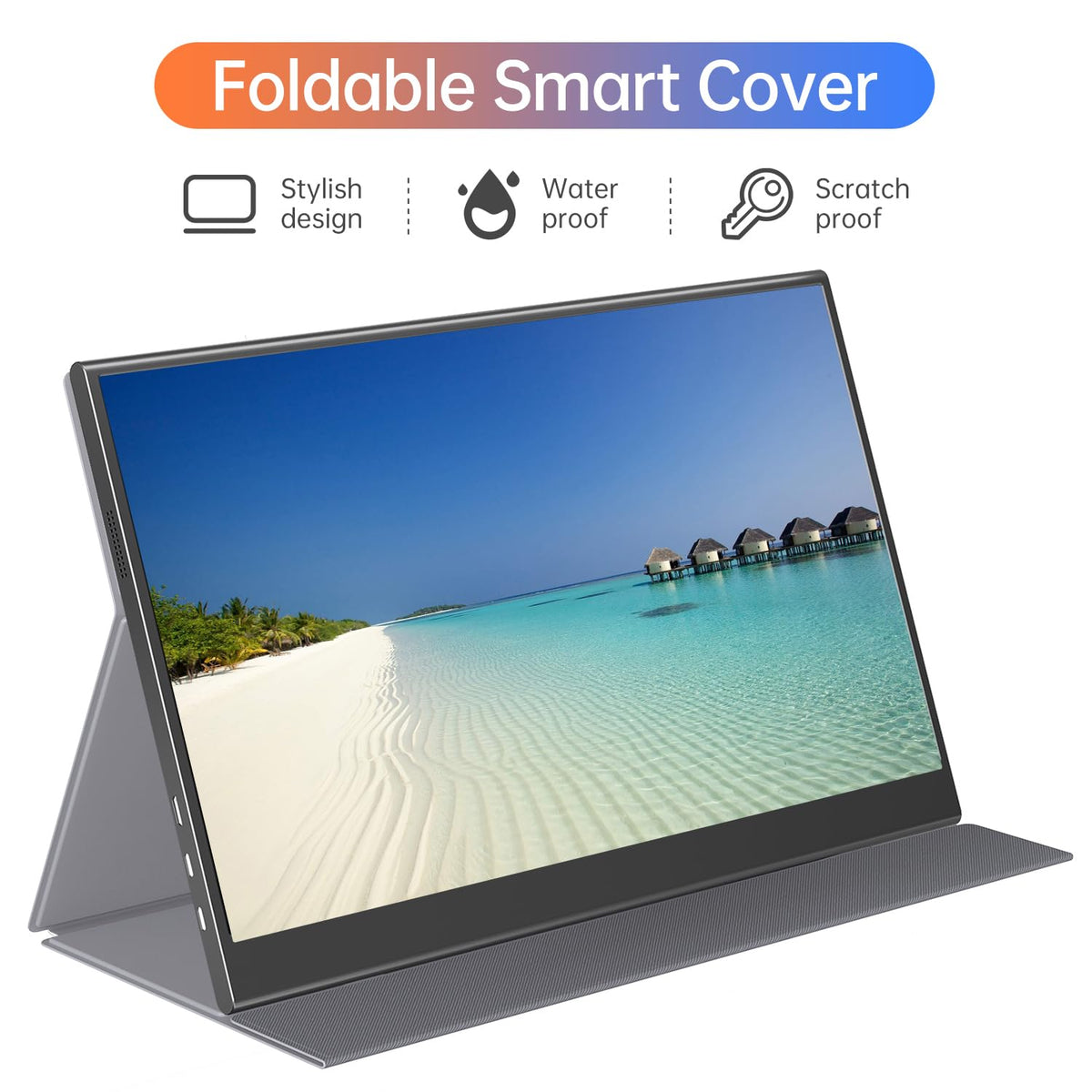 ForHelp in use beside laptop as second monitor to boost multitasking efficiency