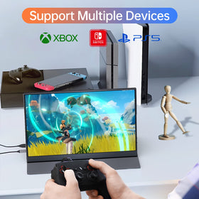ForHelp ports panel with USB-C and mini HDMI visible for flexible connectivity