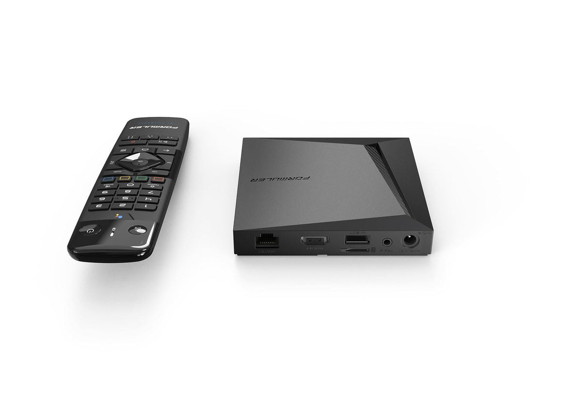 Formuler Z11 Pro Max ports closeup highlighting USB and HDMI connectivity.