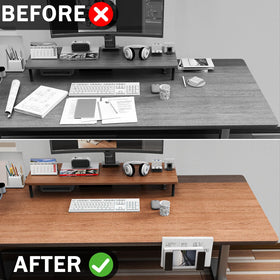 FOROIRON anti-scratch silicone pads protect laptop surfaces during storage.