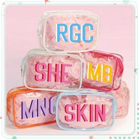 ForraFun colorful 3D letters brighten bags, cups, and gear