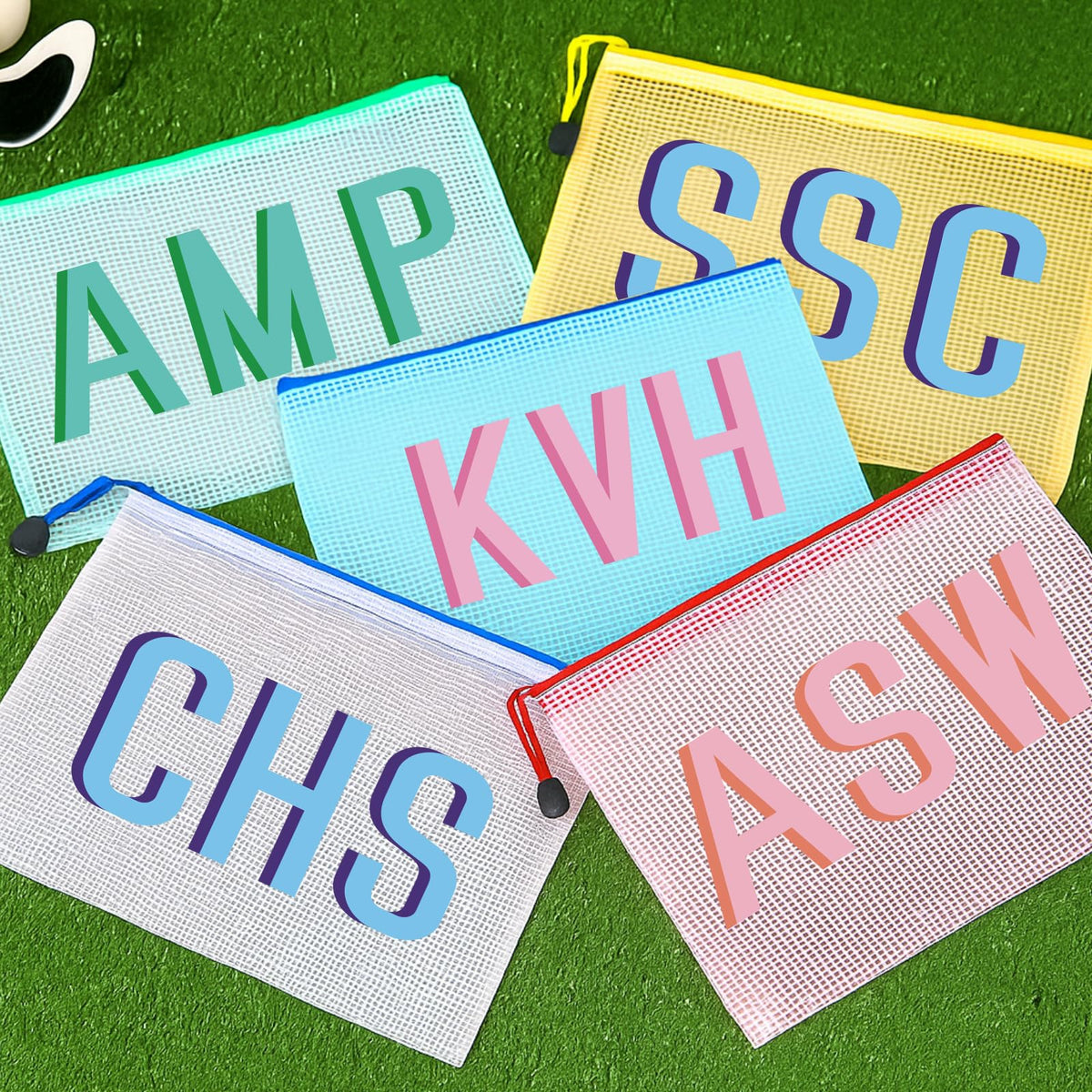 ForraFun durable monogram decals brighten items with lasting adhesion