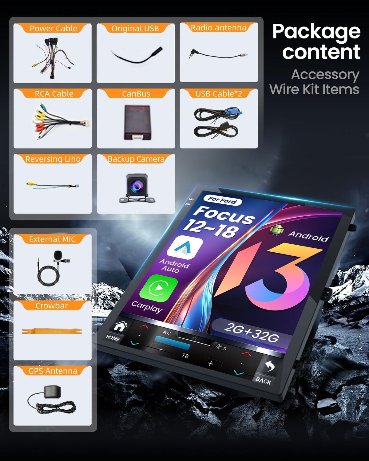 Fortdows 10.4-inch touch screen improves visibility and control.