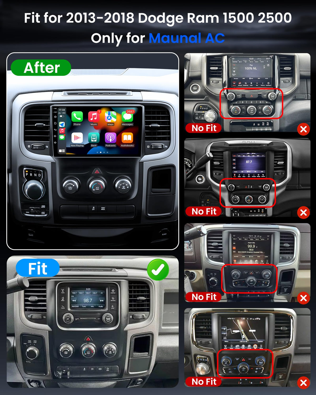 Fortdows using wireless CarPlay and Bluetooth, safer phone integration benefit