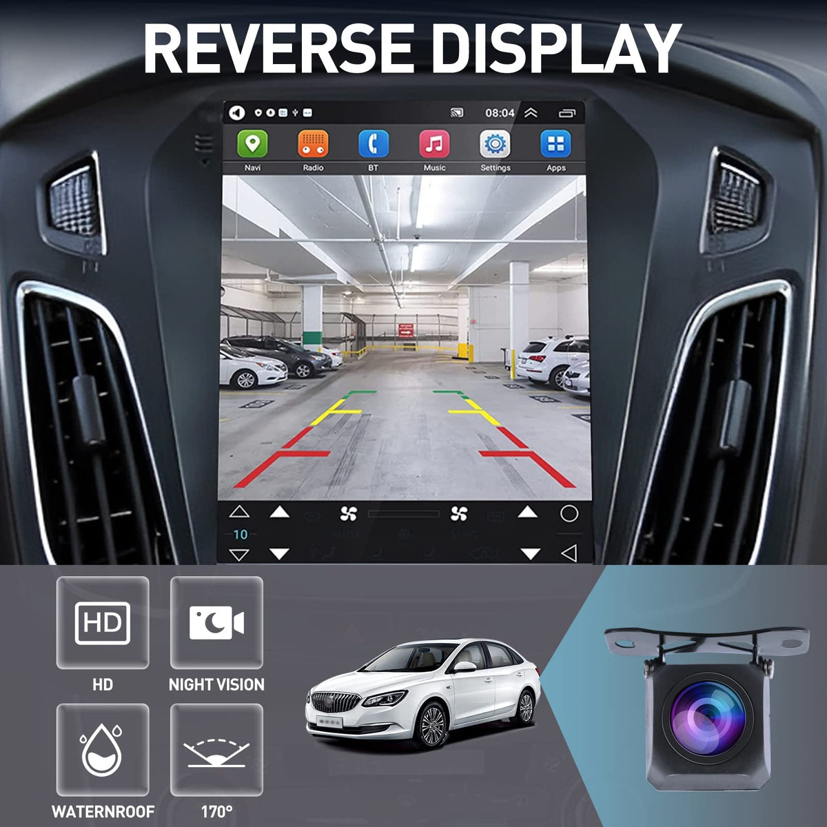 Fortdows Ford Focus 2012-2018 steering wheel controls integrate calls and music