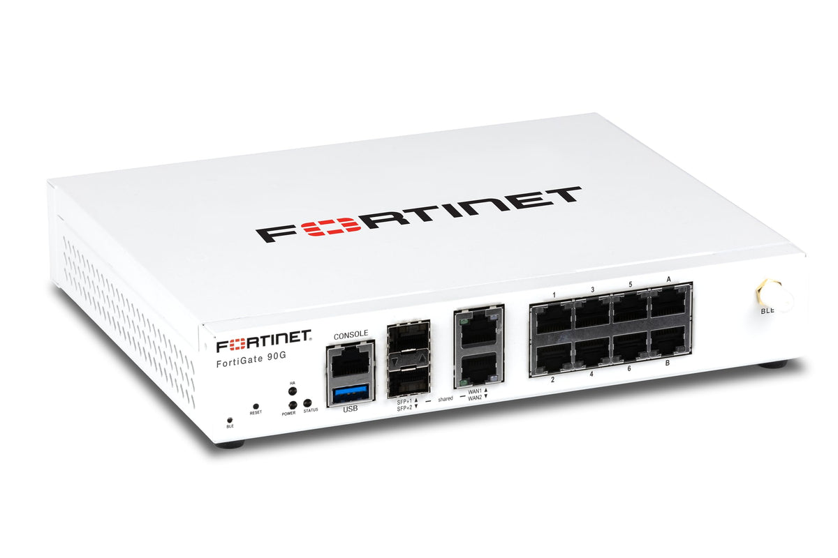 Fortinet FortiGate 90G suited for medium teams up to 500 users