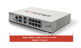 Fortinet FortiGate 90G 2x10GE WAN ports for scalable uplinks