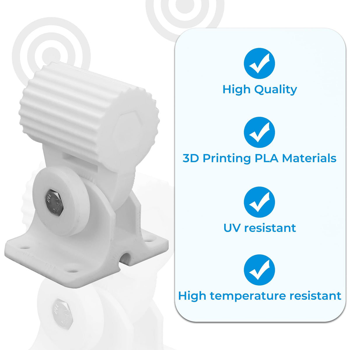 Foruly wall mount bracket LTU Lite ensures weather-ready support and quick setup
