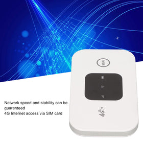 FOSA 4G LTE hotspot battery indicator, signaling reliable power for travel days.