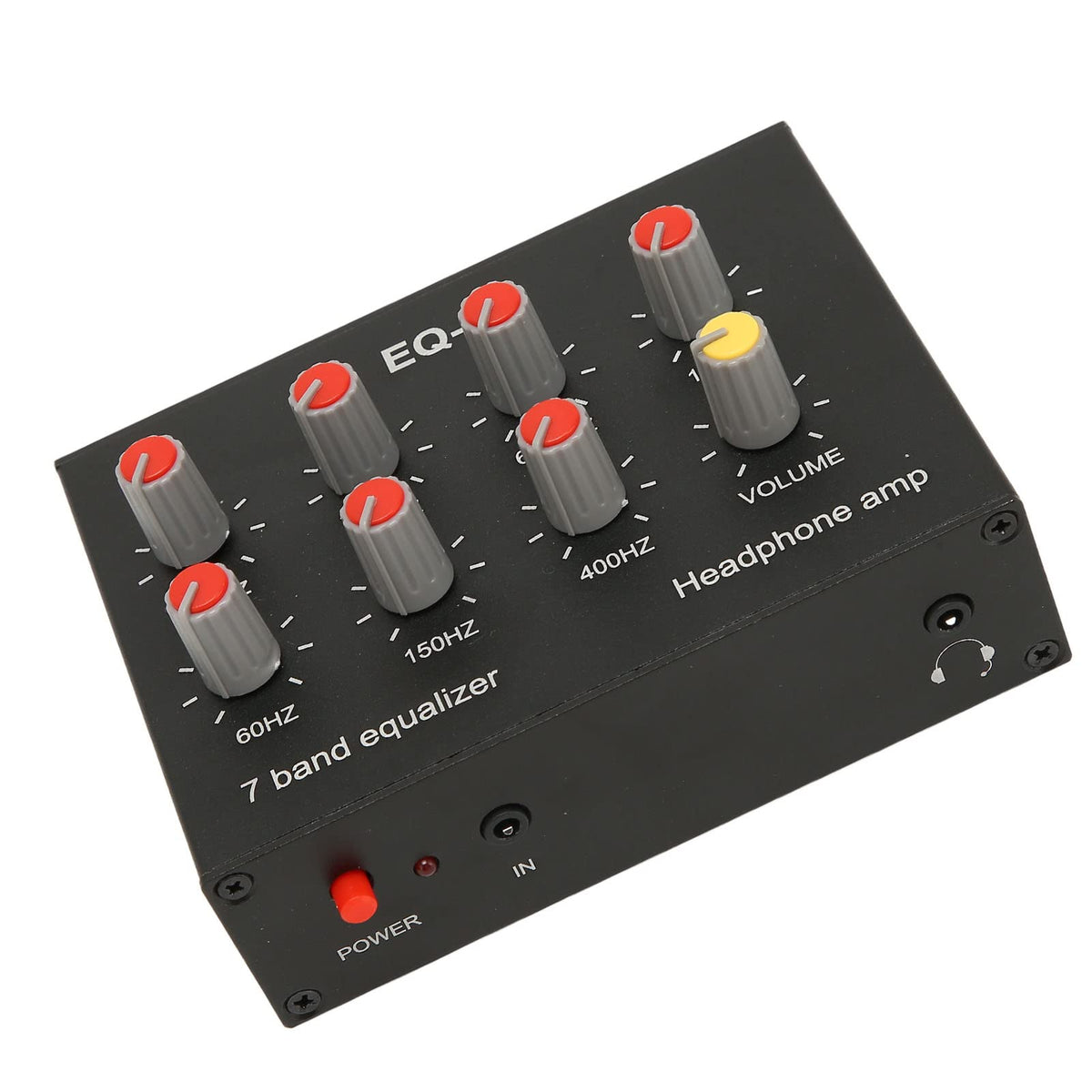 FOSA 7-band equalizer aluminum alloy body ensures stability during sessions.