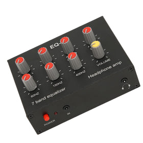 FOSA 7-band equalizer aluminum alloy body ensures stability during sessions.