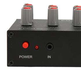 FOSA 7-band equalizer compact design fits desk setups.