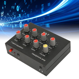 FOSA 7-band equalizer high headroom gain and bass adjustment for immersive mixes.
