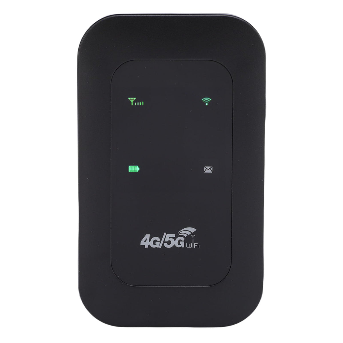 FOSA portable WiFi hotspot front view showing compact travel-ready design and ease of use.