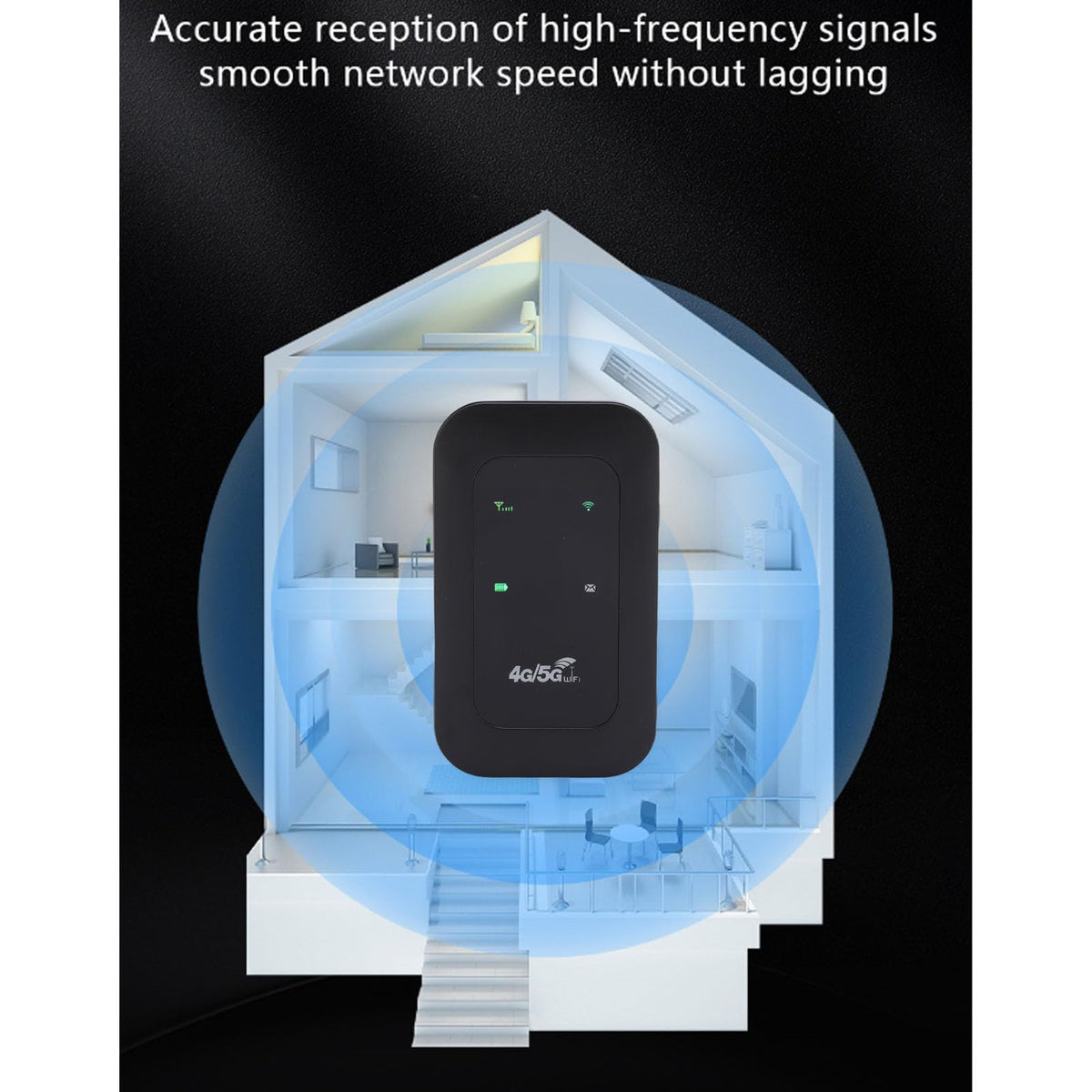 FOSA portable WiFi multiple devices connected demonstrates sharing internet with family.