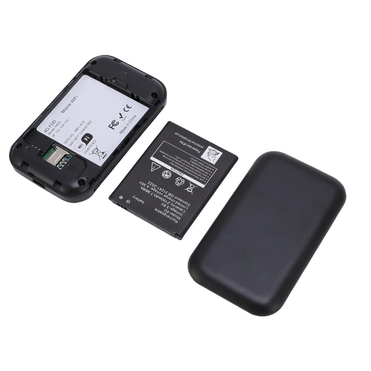 FOSA portable WiFi USB-C power compatibility enables flexible charging on the go.