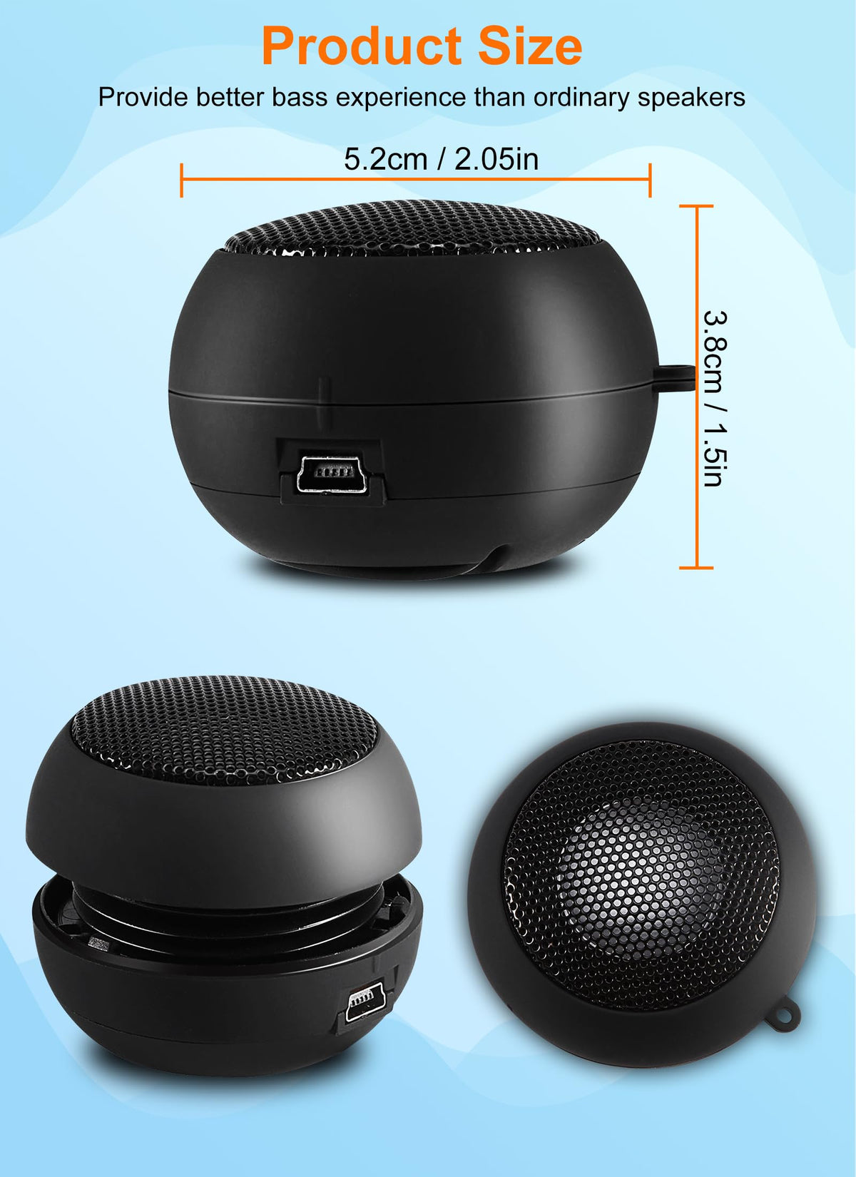 FOSA speaker on picnic blanket outdoors, portable music benefit