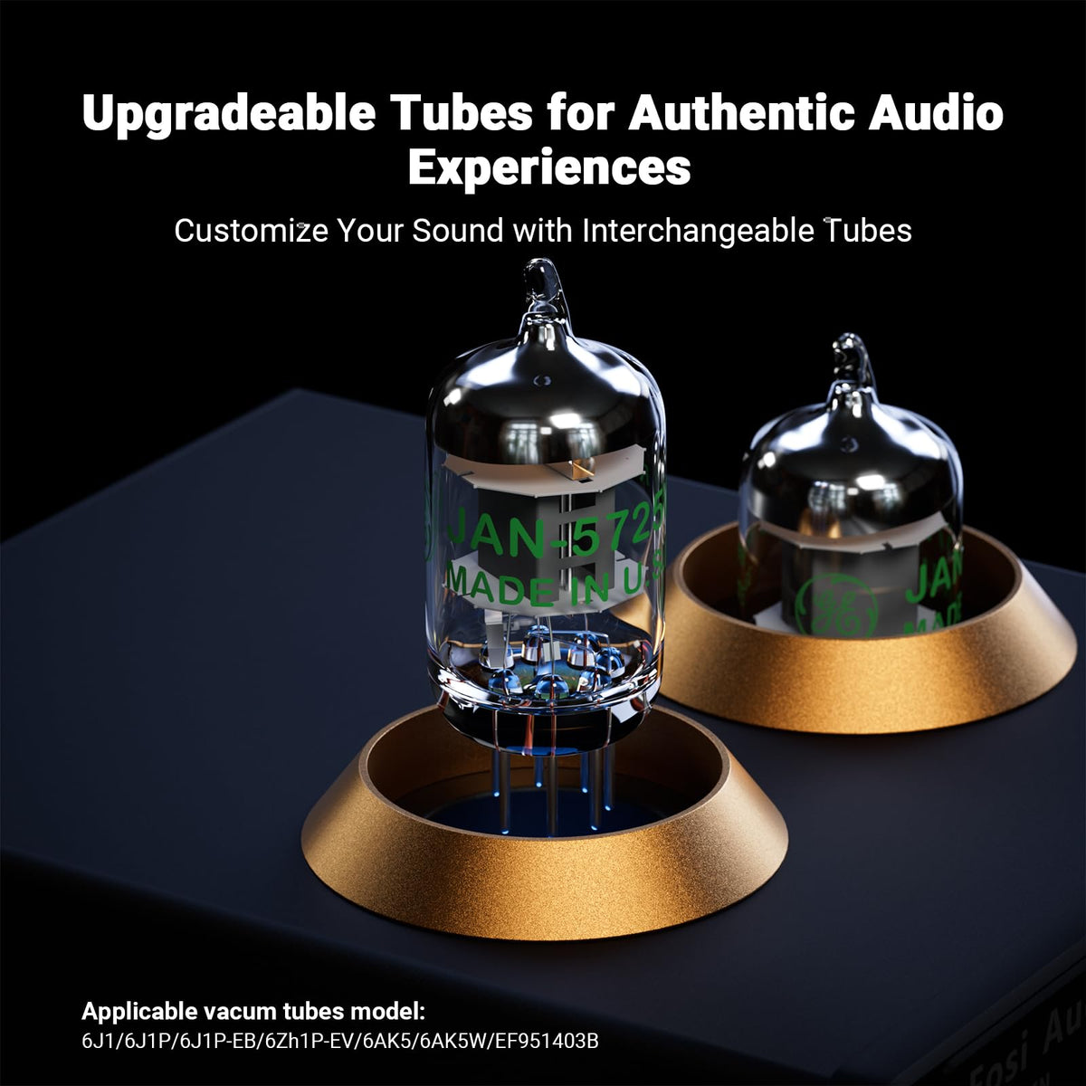 Fosi Audio Box X2 rear panel with inputs, outputs, and grounding post for stability