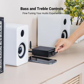 Fosi Audio BT20A Bluetooth pairing screen ready for quick wireless setup