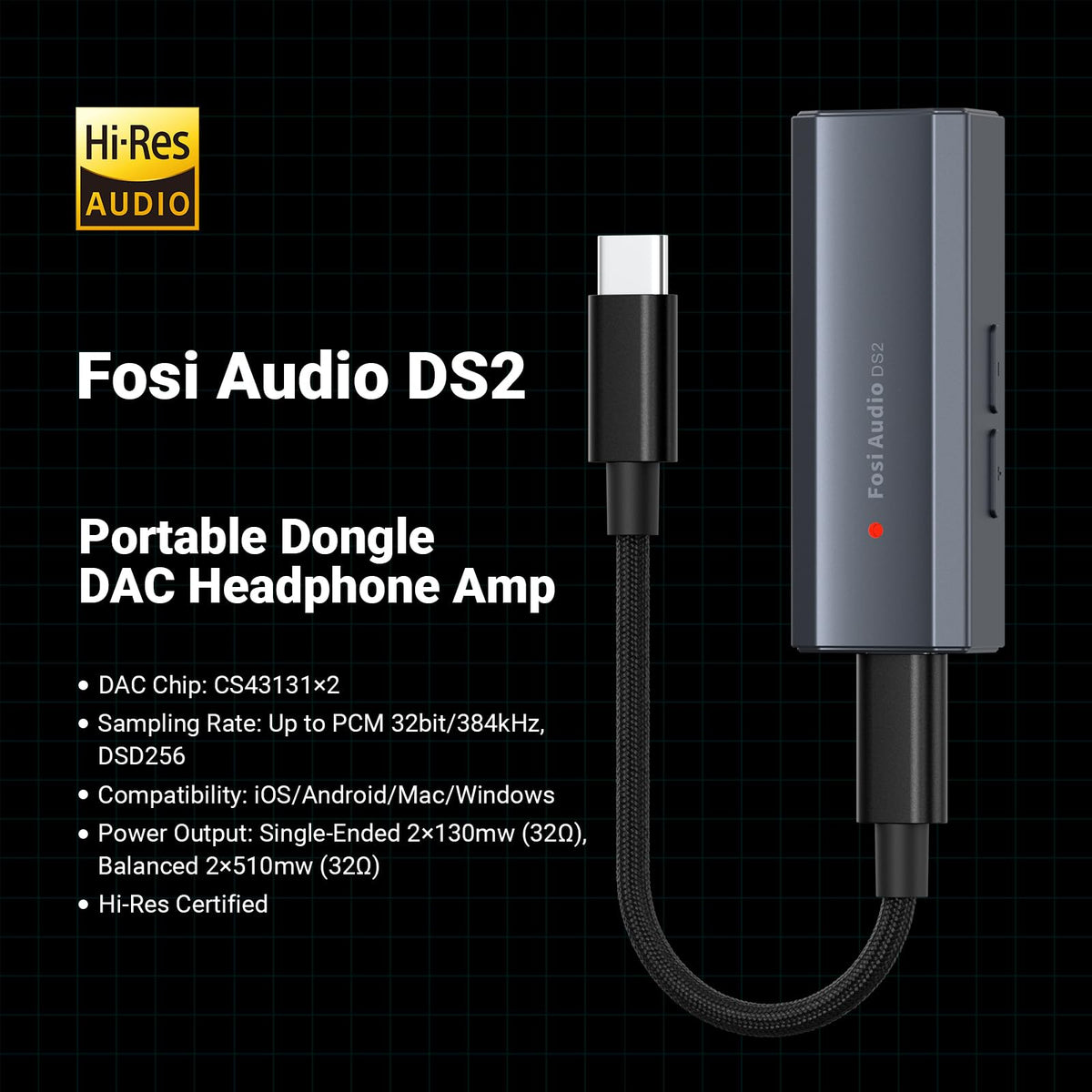 DS2 side ports showing versatile connectivity