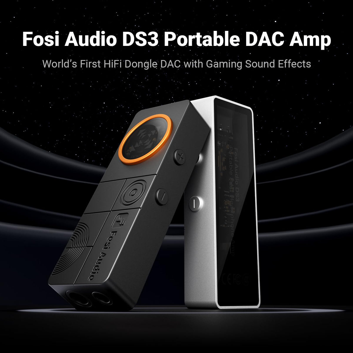 DS3 side ports illustrating USB-C and analog outputs for versatile connections