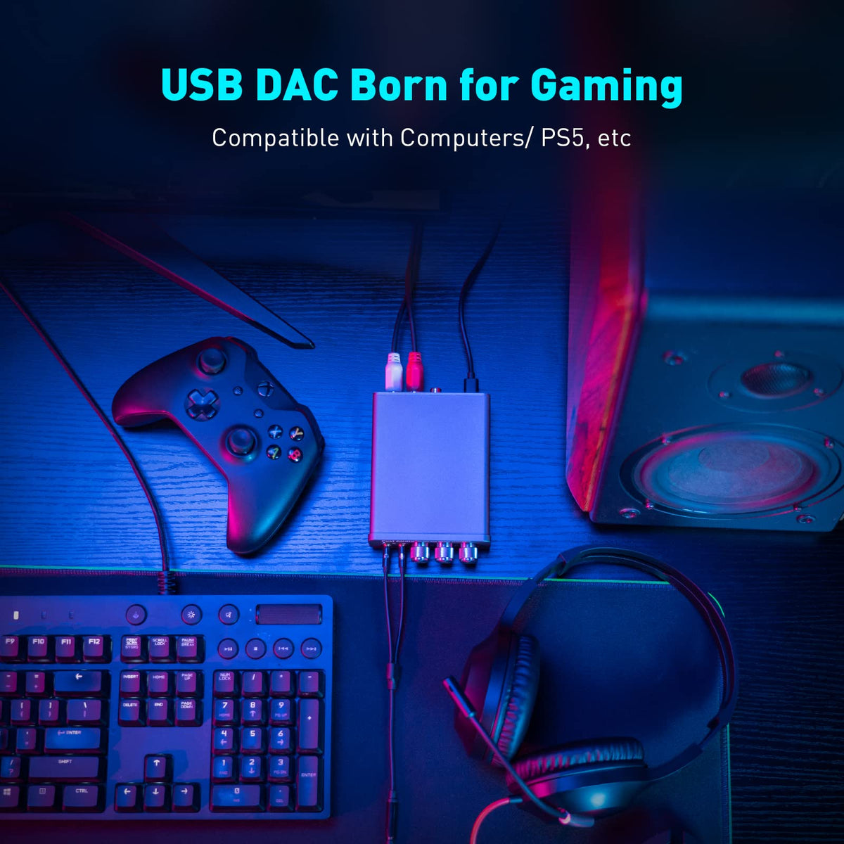 K5 Pro microphone input for in-game voice chats