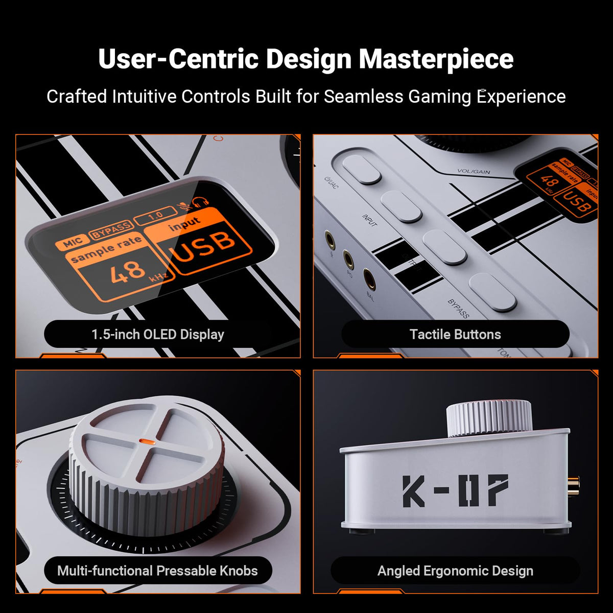 K7 connectivity ports offer USB-C, optical, coaxial, and Bluetooth options