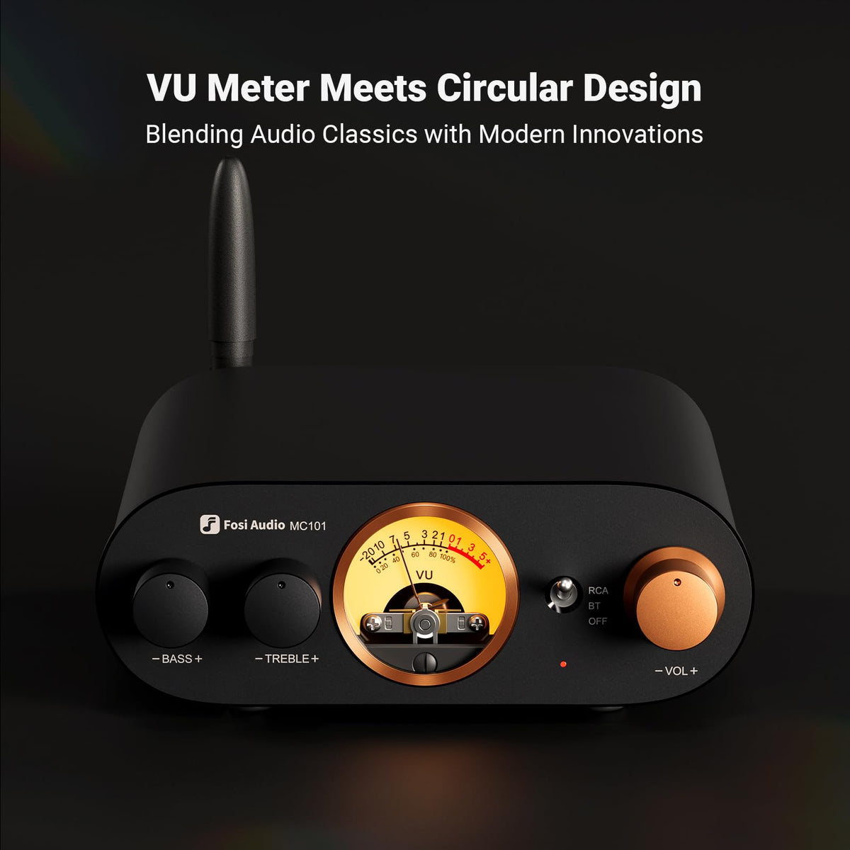 Fosi MC101 Bluetooth 5.3 pairing showcases seamless wireless music setup