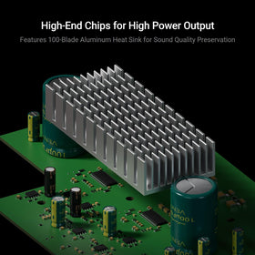 MC351 coaxial input port provides flexible digital options.