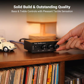 Fosi Audio Q4 supports 24-bit/192kHz high-resolution audio.