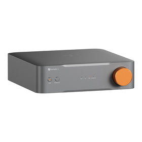 Fosi Audio S3 front panel with intuitive controls for easy setup.