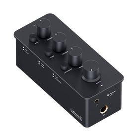 Fosi Audio SK01 front panel with precision tuning controls.