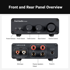 TB10D RCA input for quick integration with your gear
