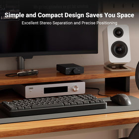 Fosi Audio V3 heatsink design highlights efficient heat dissipation
