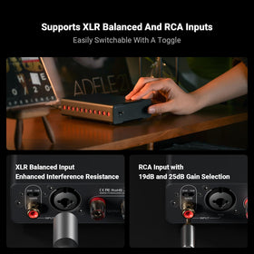 V3 Mono rear ports highlight versatile XLR and RCA connections.