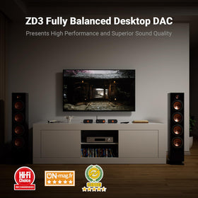 Fosi Audio ZD3 HDMI ARC input enables TV audio passthrough with ease.