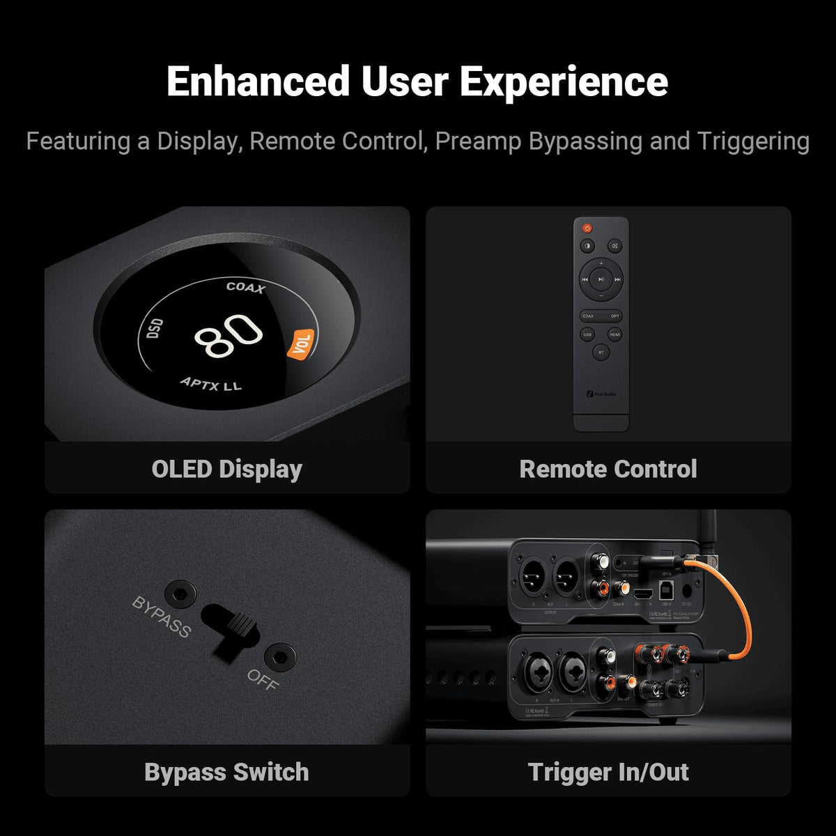Fosi Audio ZD3 USB input supports high-resolution playback up to PCM 32/768.
