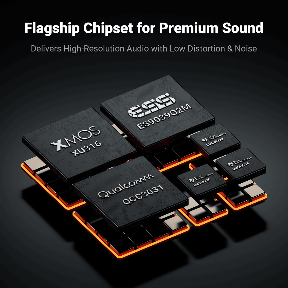 Fosi Audio ZD3 balanced XLR output delivers studio-grade connections for balanced stereo.