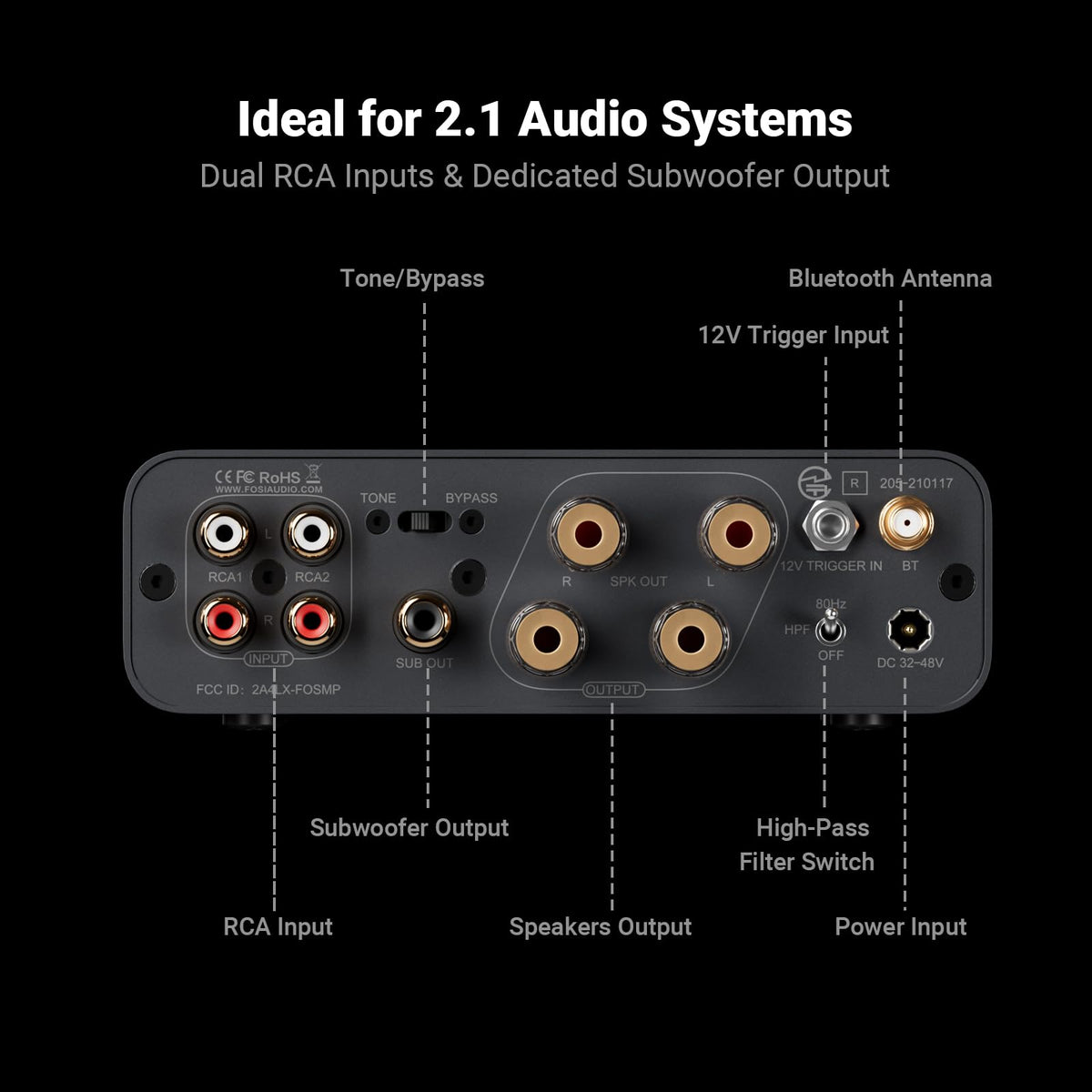 PFFB technology in the BT20A MAX reduces distortion for cleaner detail.