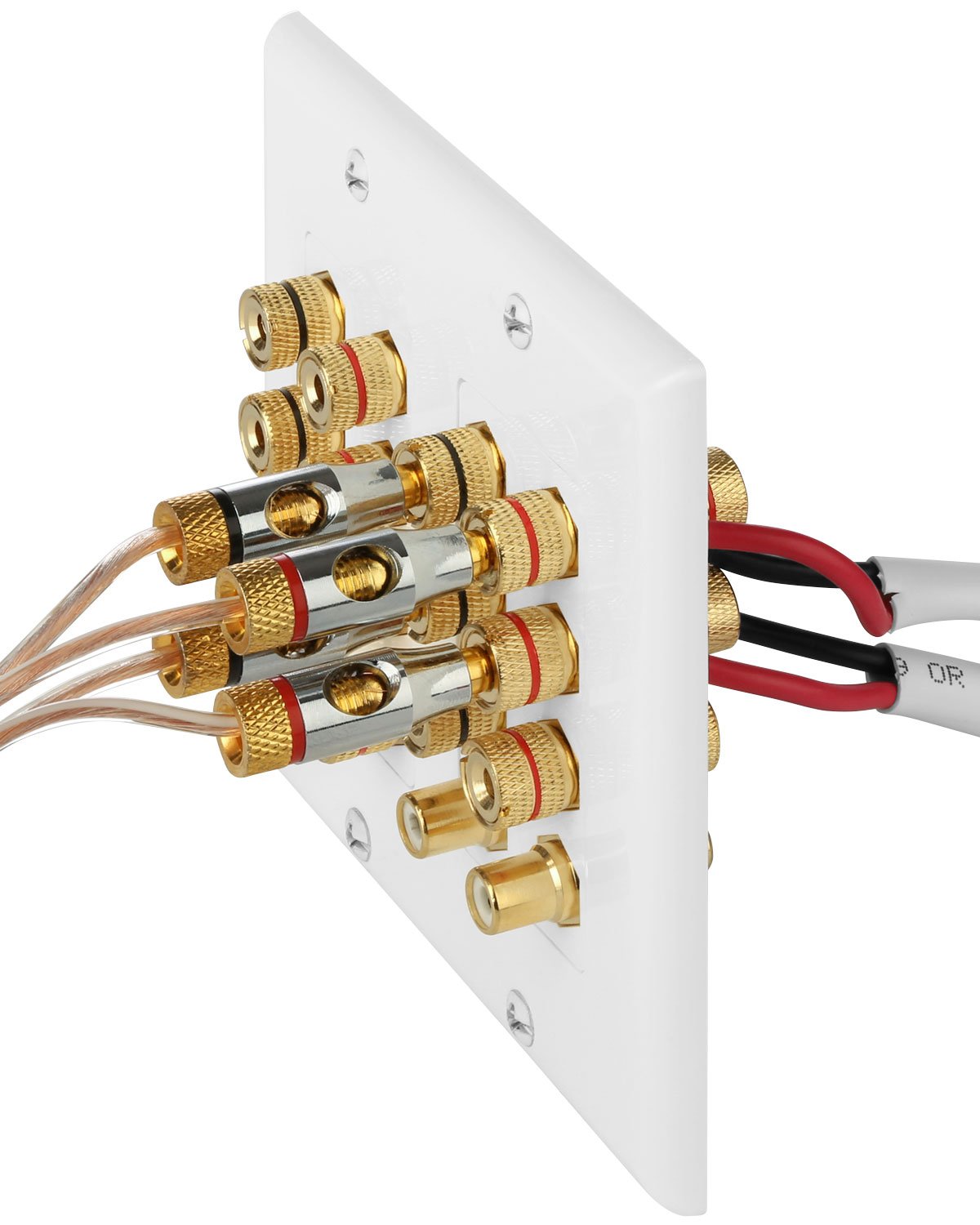 Fosmon color-coded thumbscrews simplify labeling and setup.